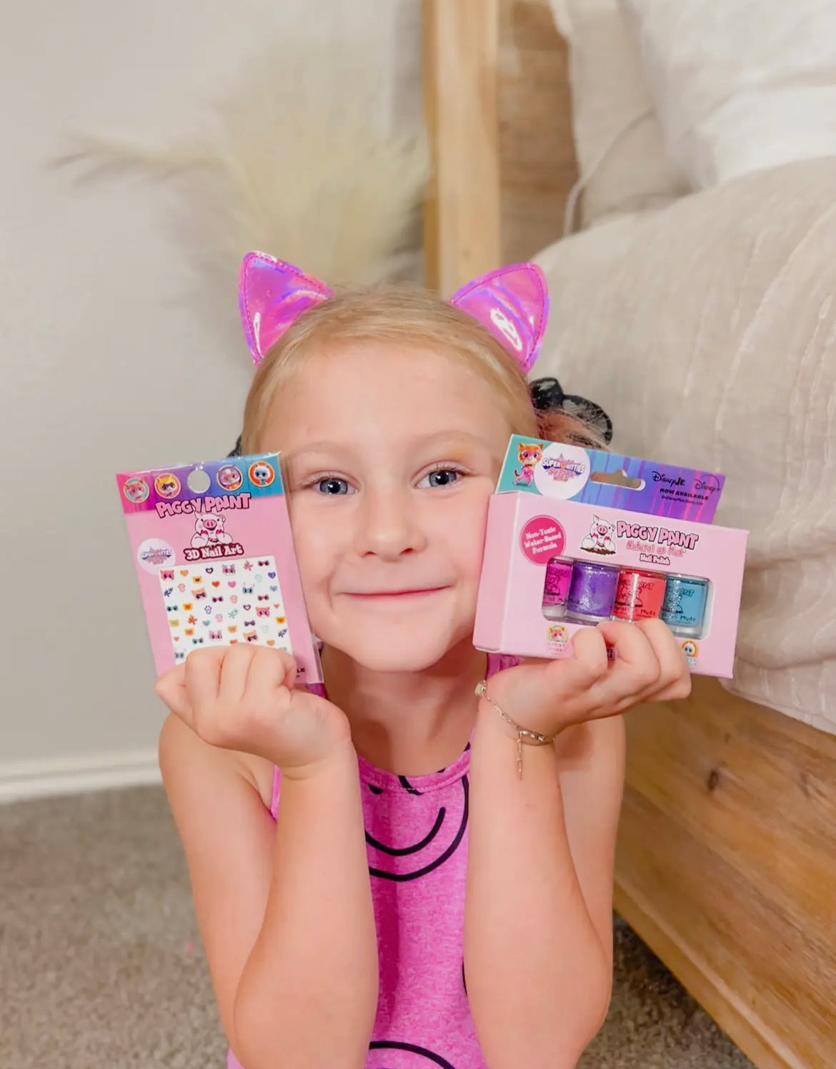Superkitties 4-Polish Box Set - Kids Non-Toxic Nail Polish
