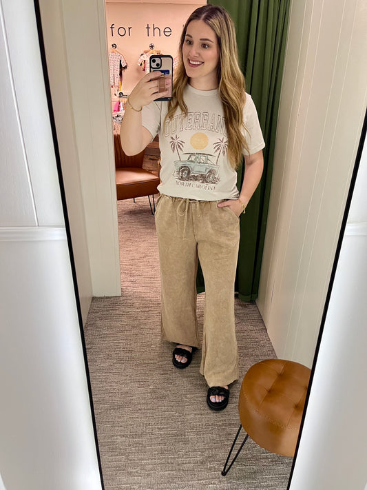 Lanae Sweats - Camel