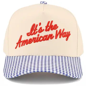 It's the American Way Hat - Blue