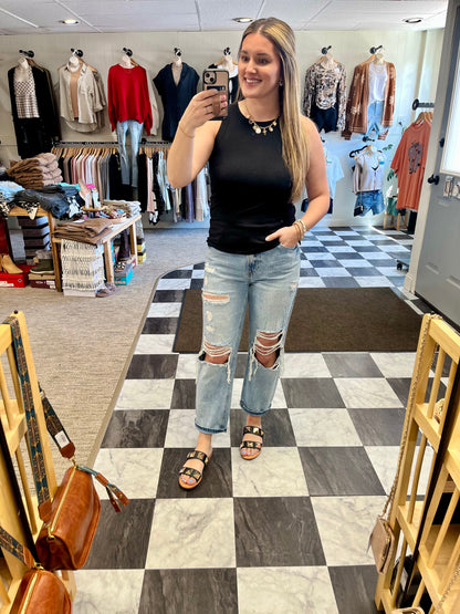 Bev Basic Tank - Black