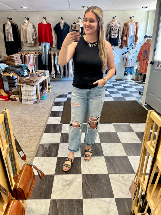 Bev Basic Tank - Black