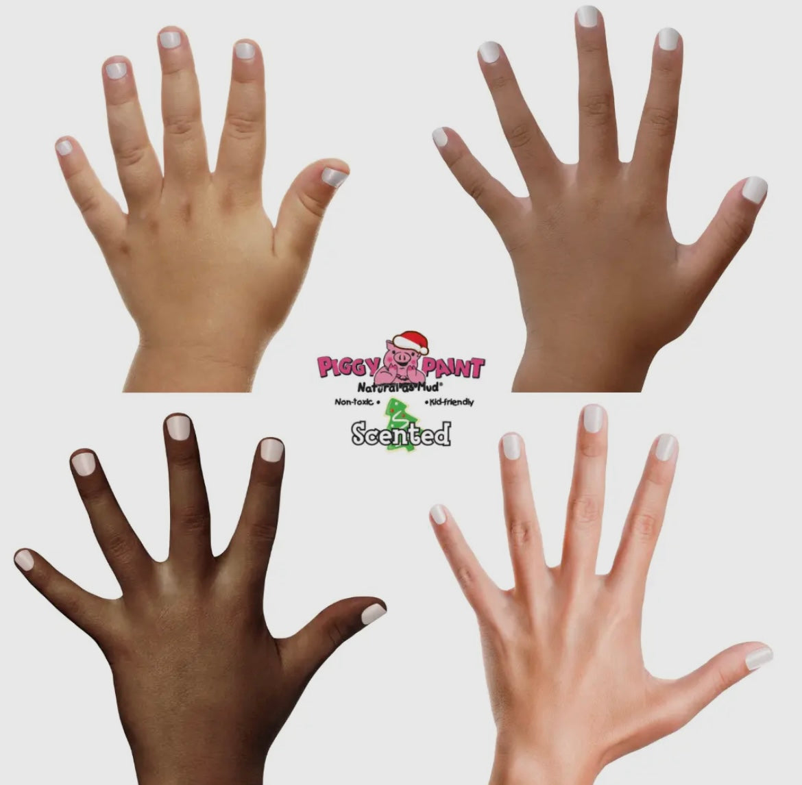 Scented Frosted Sugar Cookie Non-Toxic Kids Nail Polish