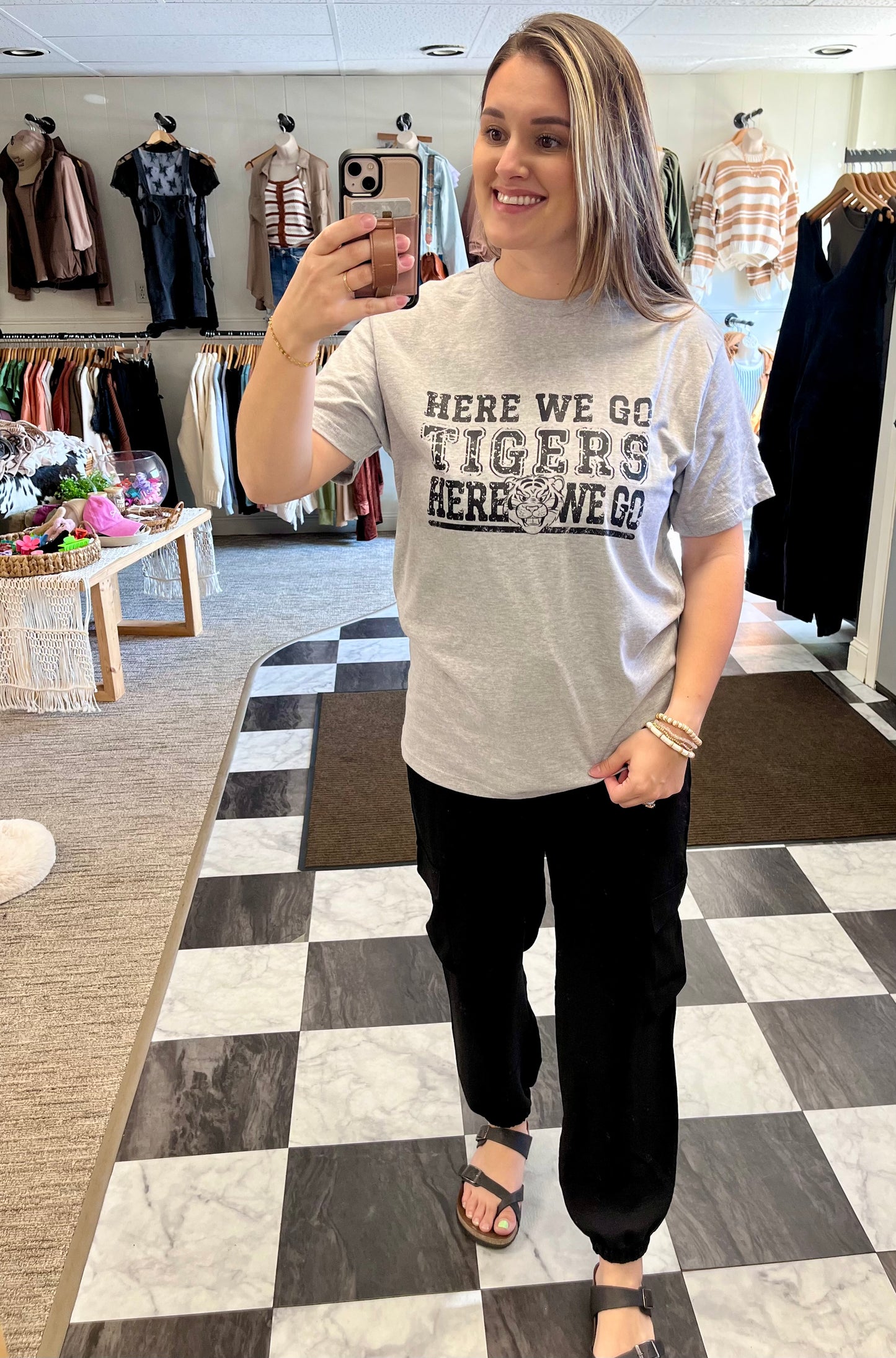 Here We Go Tigers T-Shirt