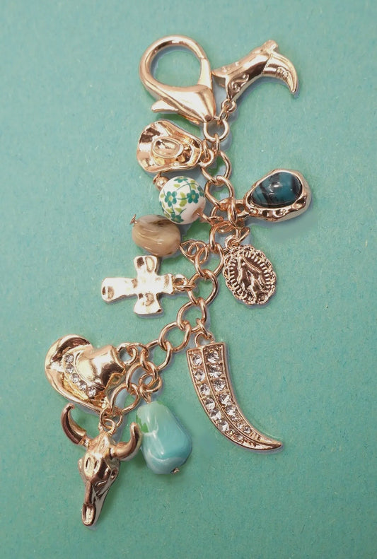 Western Bag Charm