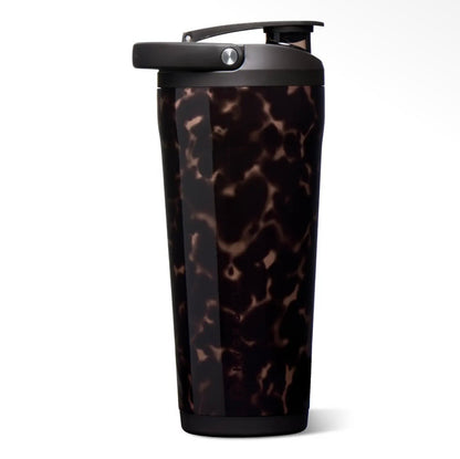 HydroJug 24oz Insulated Shaker - Mocha Tortoise