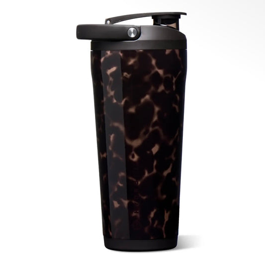 HydroJug 24oz Insulated Shaker - Mocha Tortoise