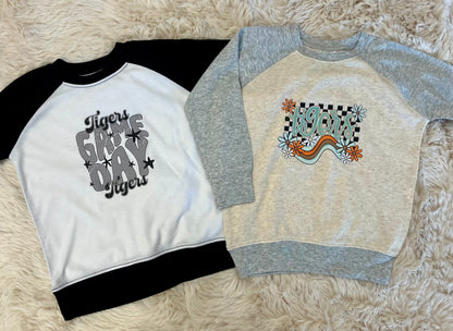 Groovy Tigers Long Sleeve - Toddlers