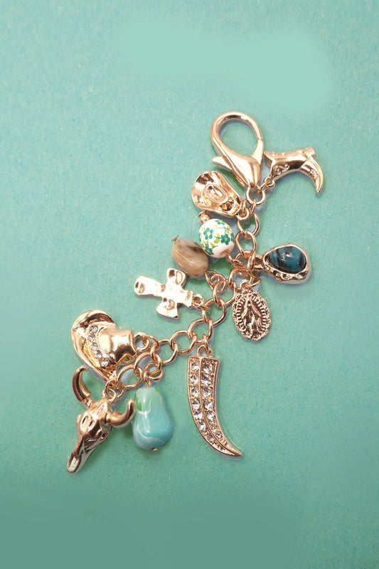 Western Bag Charm