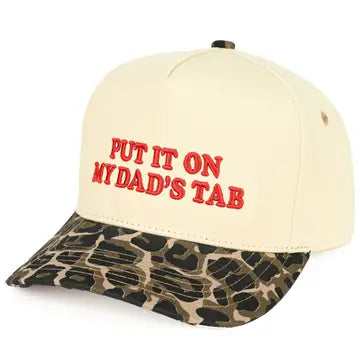 Put It On My Dad’s Tab Hat - Leopard