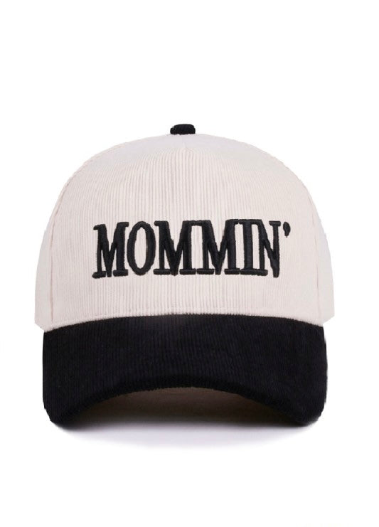 Mommin’ Hat - Black Corduroy