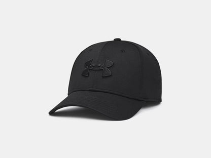 UA Blitzing Low Men's Stretch Fit Cap - Black/Black
