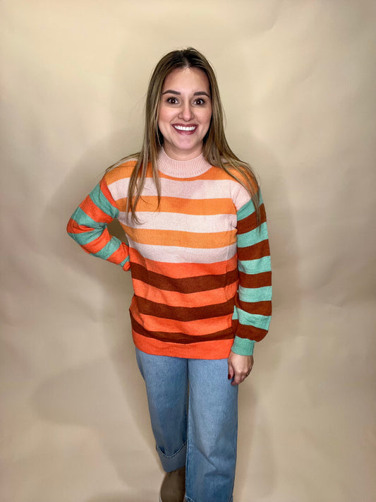 Steph Striped Sweater