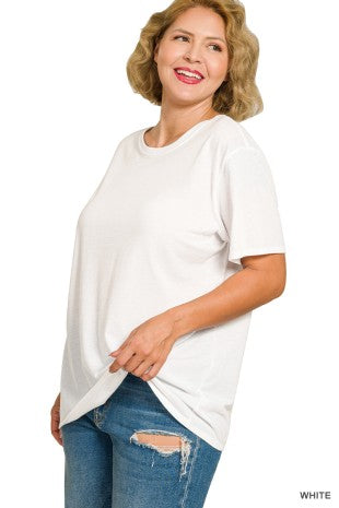 Vera Basic Tee - White