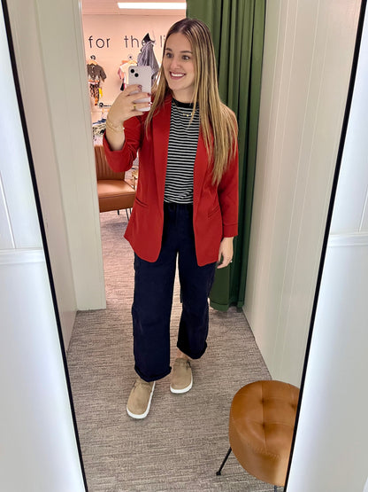 Eloise Blazer - Rust