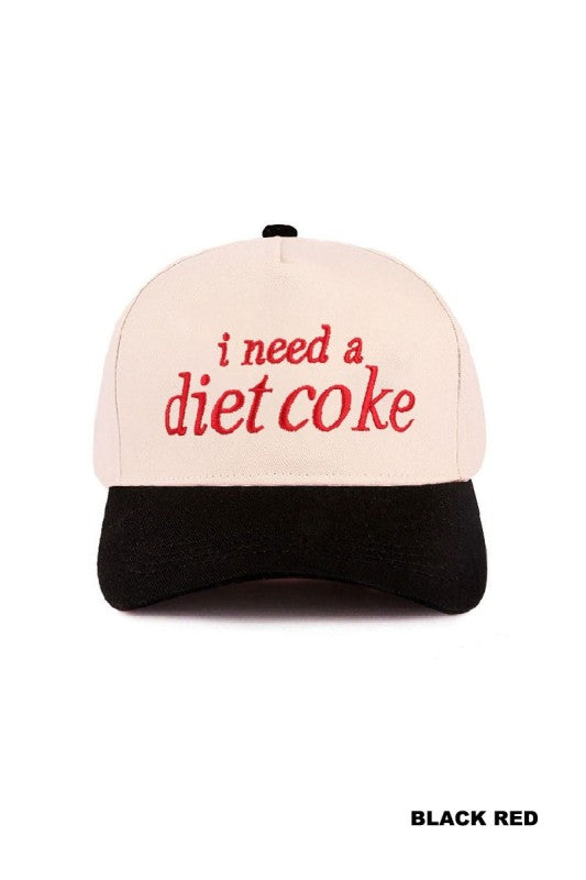 I Need A Diet Coke - Black/Red