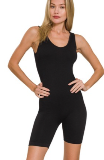 Mandi Romper - Black