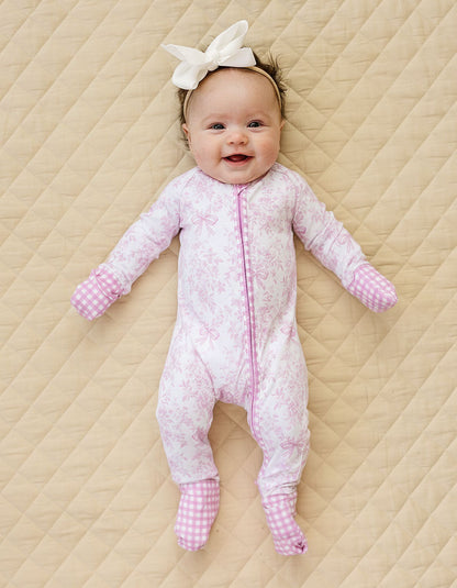 Bamboo Zip Romper | Petal Whimsy