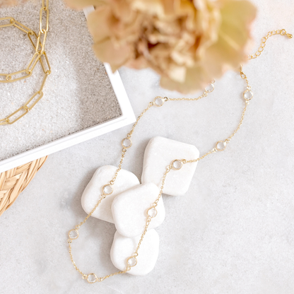 Crystal Accented Necklace