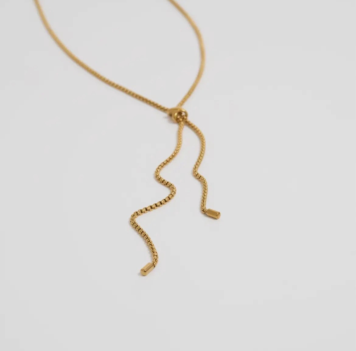 Bolo Necklace - Gold