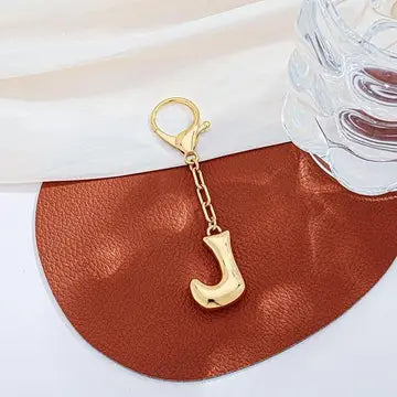 Bubble Letter Bag Charm