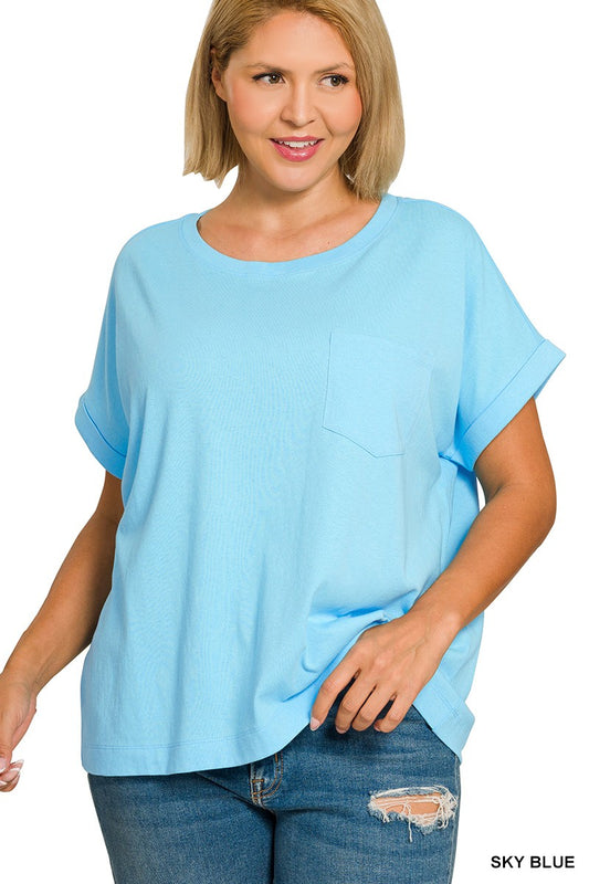Twyla Short Sleeve - Sky Blue