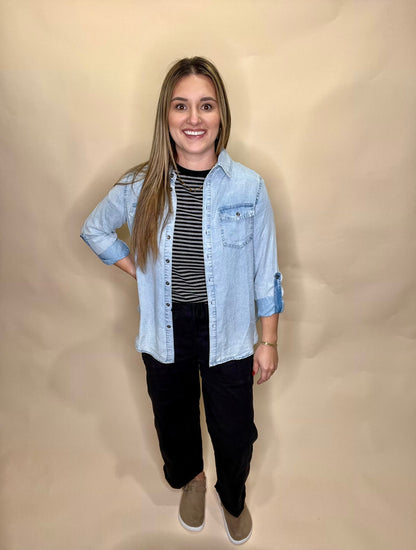 Jerrin Jean Button Down