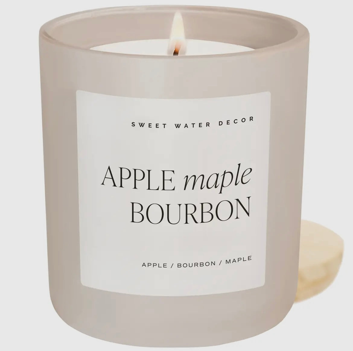 Apple Maple Bourbon Soy Candle - 15 oz