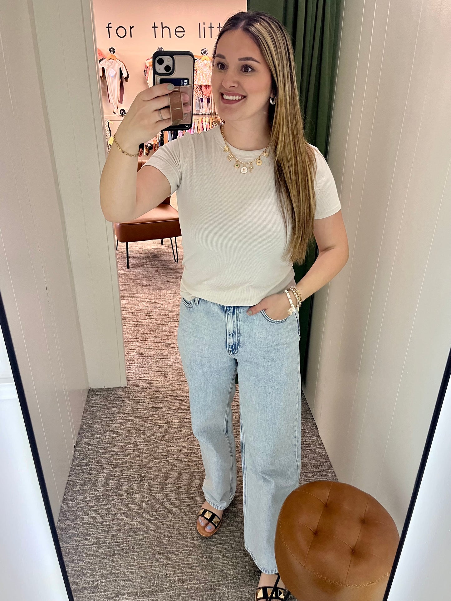 Regan Basic Tee - Cream