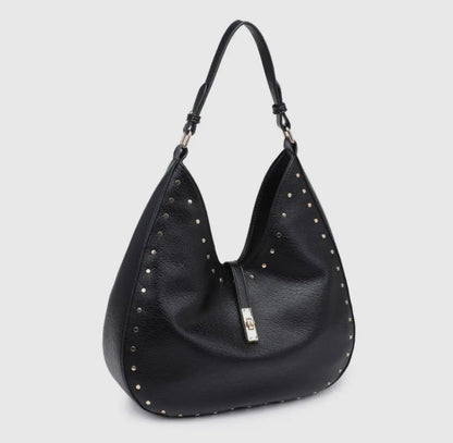 Olivia Hobo Bag - Black