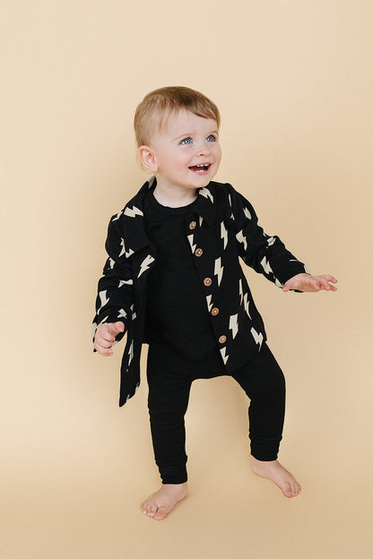 Shacket | Black Bolts