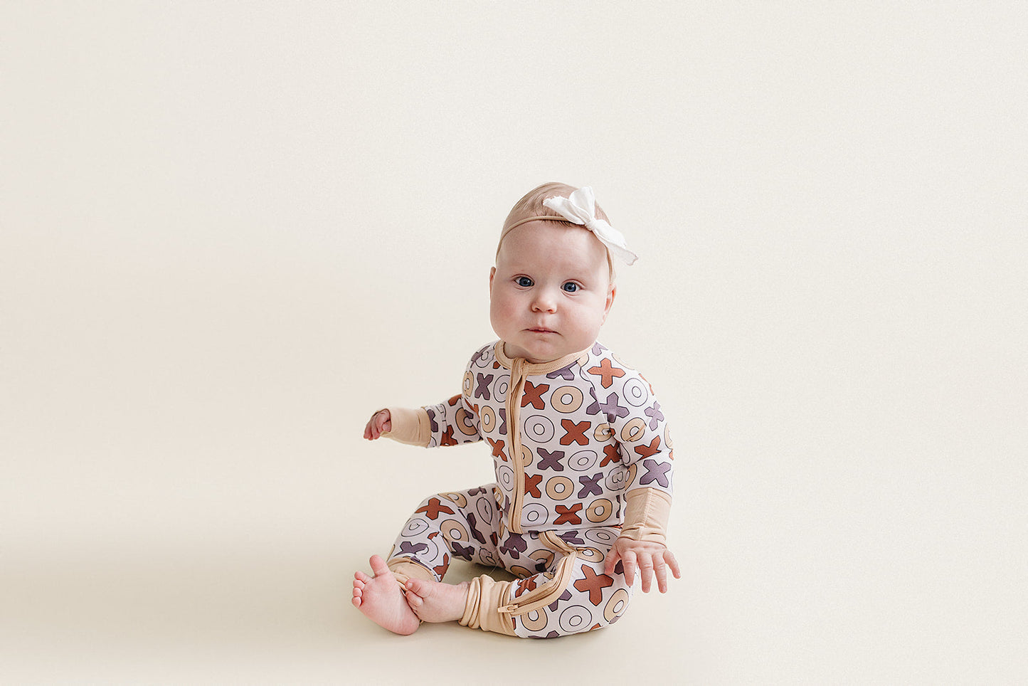 Bamboo Zip Romper | Xoxo