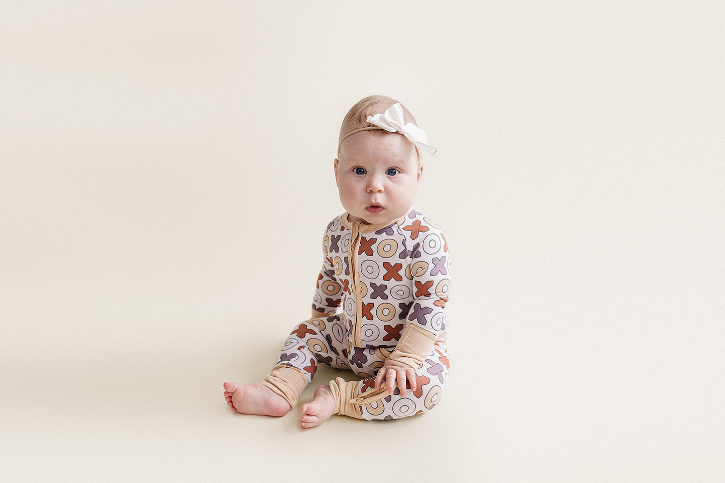 Bamboo Zip Romper | Xoxo