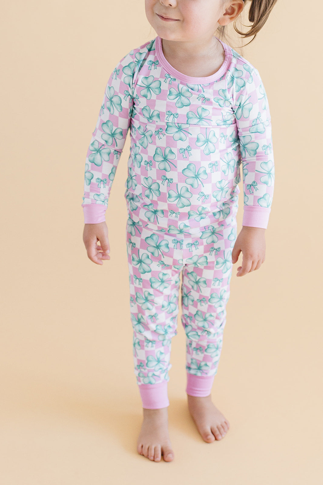 Bamboo Two Piece Set | Shamrock & Bows