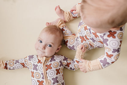 Bamboo Zip Romper | Xoxo