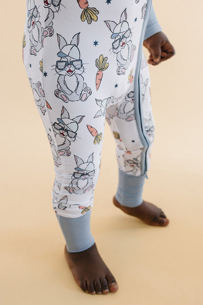 Bamboo Zip Romper | Rad Bunny