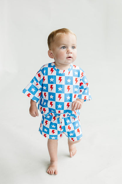 Shorts Set | Checks & Stars