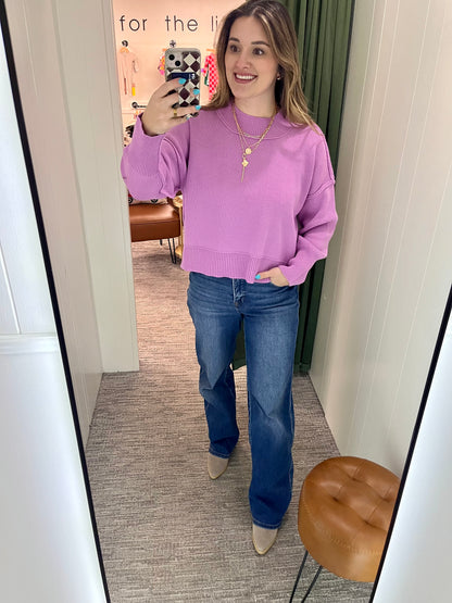 Demi Sweater - Mauve