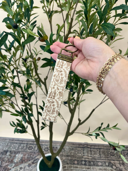 Canvas Wristlets