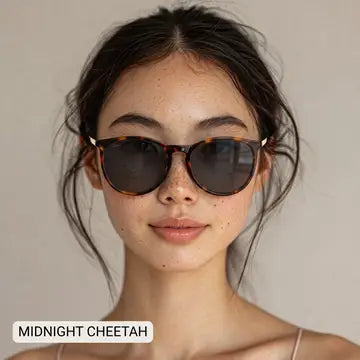 Midnight Sunglasses - Cheetah