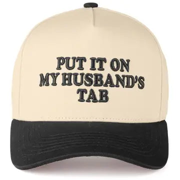 Put It On My Husband’s Tab Hat - Black