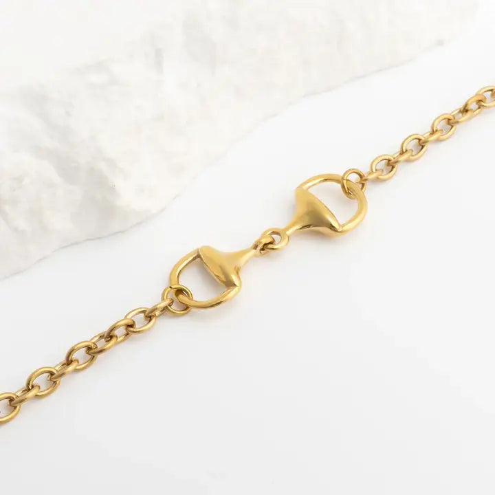 Horsebit Bracelet - Gold