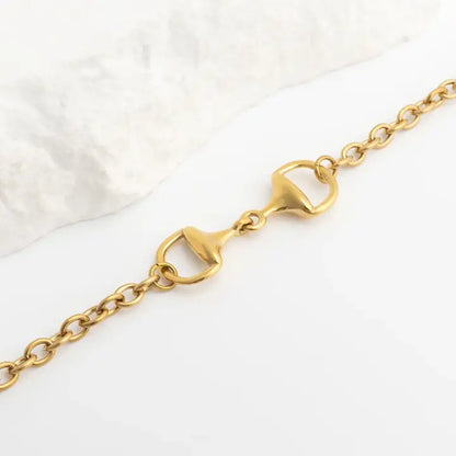 Horsebit Bracelet - Gold