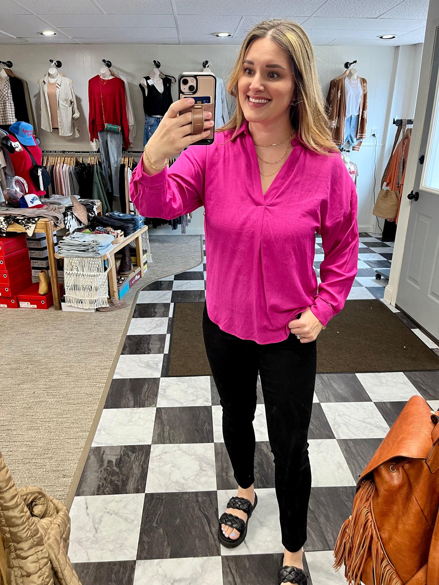 Lynn Top - Pink