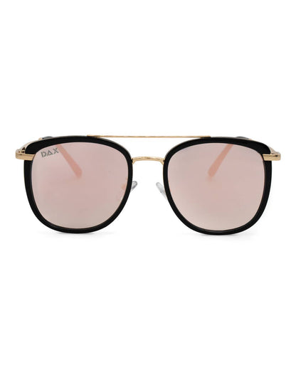 Ivy - Women's Oversized Square Sunglasses - Gold