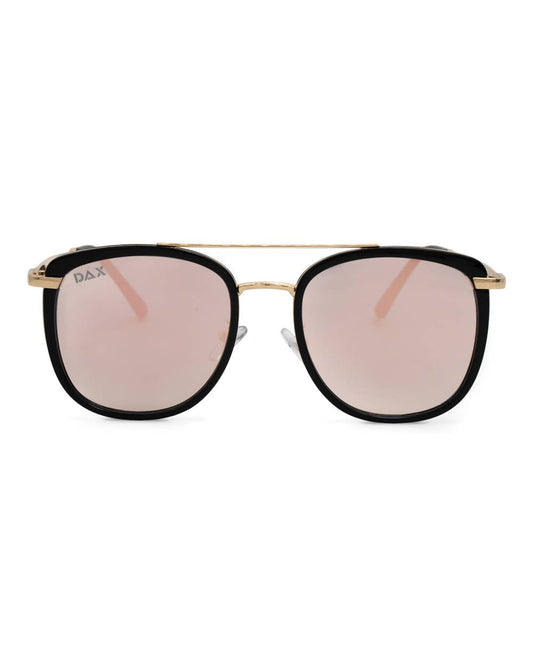 Ivy - Women's Oversized Square Sunglasses - Gold