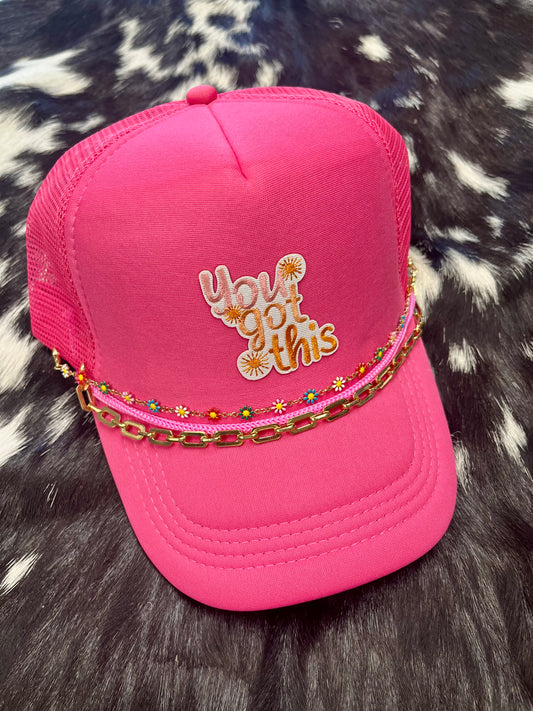 You Got This Hat - Bright Pink