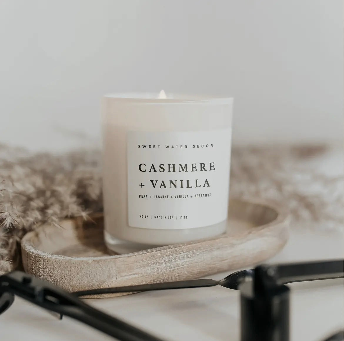 Cashmere Vanilla Soy Candle - 11 oz