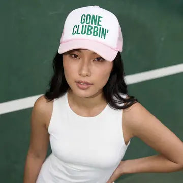 Gone Clubbin' Hat - Pink