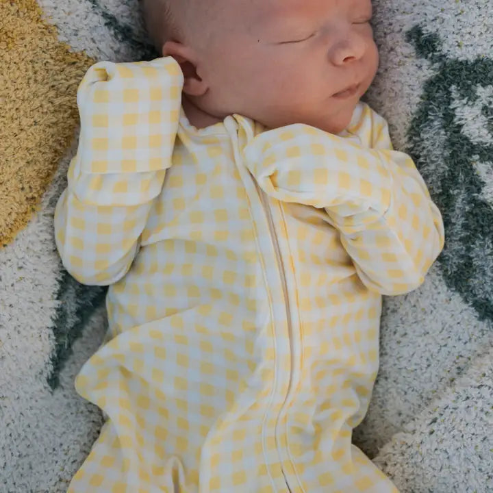 Citron Bamboo Zip Pajamas