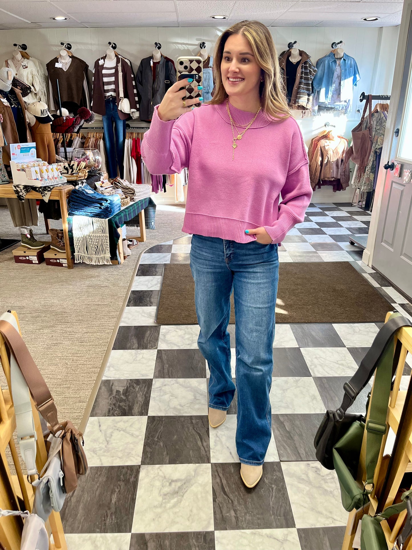 Demi Sweater - Mauve
